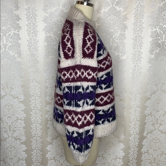 Vintage Rey Wear in Ecuador wool sweater - Picture 3 of 6